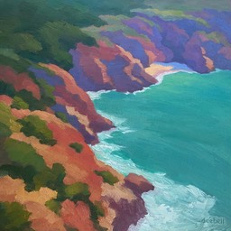 Rainbow Cliffs -Dee Bell